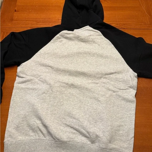 Roots Black and Gray Raglan Hoodie - Picture 6 of 6